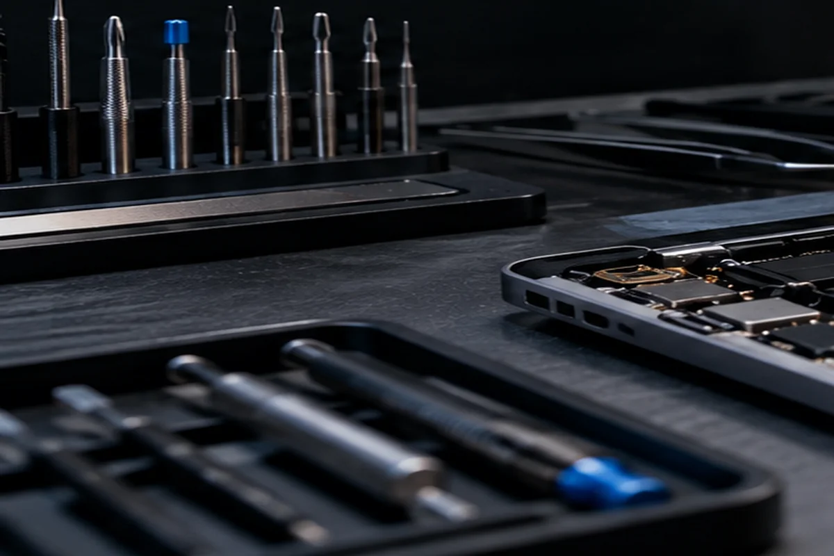 Herramientas de precisión para reparación Apple